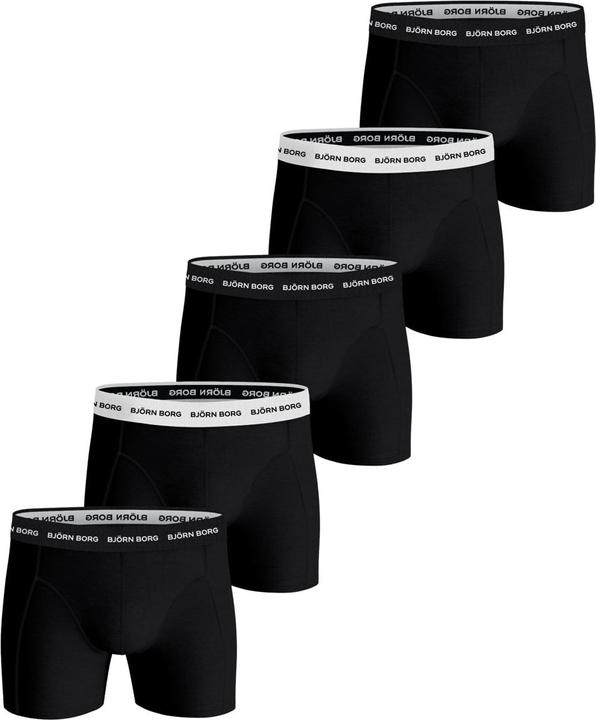 Immagine prodotto Björn Borg Cotton Stretch Boxer 5er Pack - 65531 (S, Confezione da 5 pezzi)