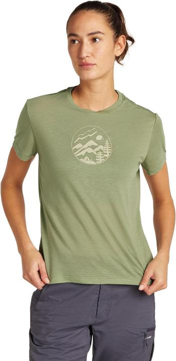 Image du produit Icebreaker Women Merino Blend Core SS Tee Camping Circle (XL)