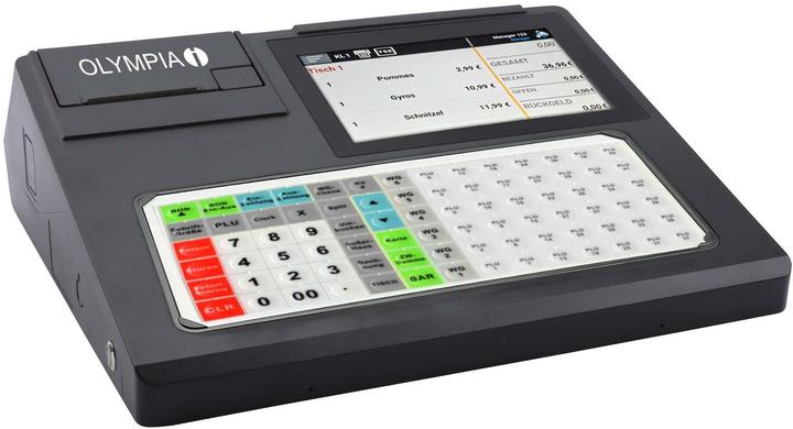 Actual product image Olympia Cash register K200 PLUS incl. printer NOTE