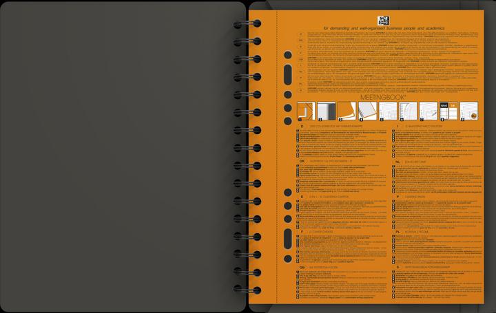 Produktbild Oxford Meetingbook (A5+, Kariert, Weicher Einband)