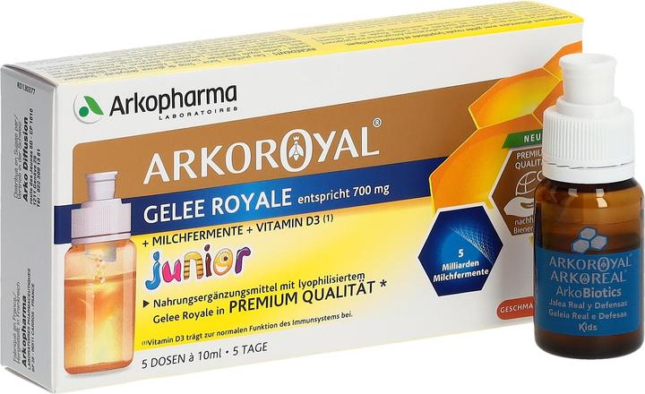Produktbild Arkopharma Arkoroyal mit Milchfermente für Kids (5 Stück, Flüssigkeit, 113 g)