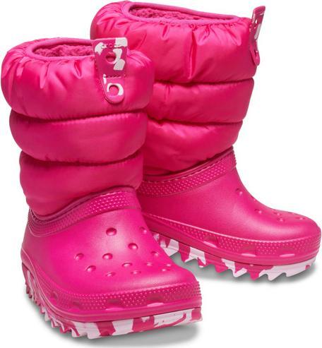 Immagine prodotto Crocs Stivale classico Neo Puff Bambino 207683-6X0 Rosa 25 (26)