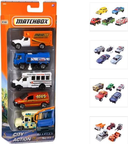 Produktbild Matchbox 5er-Geschenkset Sortiment