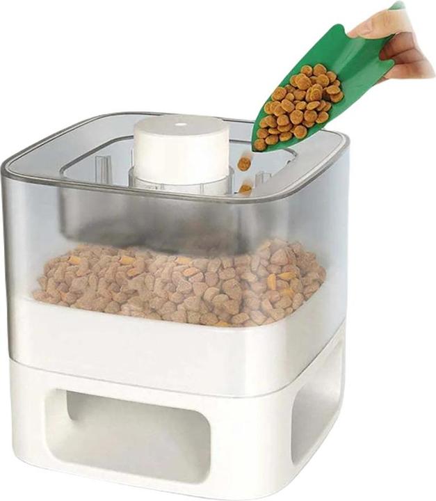 Actual product image Doggy Village Media-Tech PET AUTO-BUFFET - Mechanical dry food dispenser for dogs or cats, controlled by pet, whit