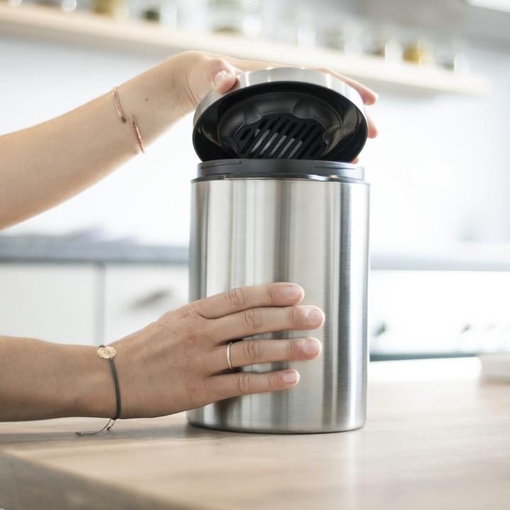 Actual product image Xavax coffee/tea tin Stainless steel tin for 1 kg of coffee beans (1 l)