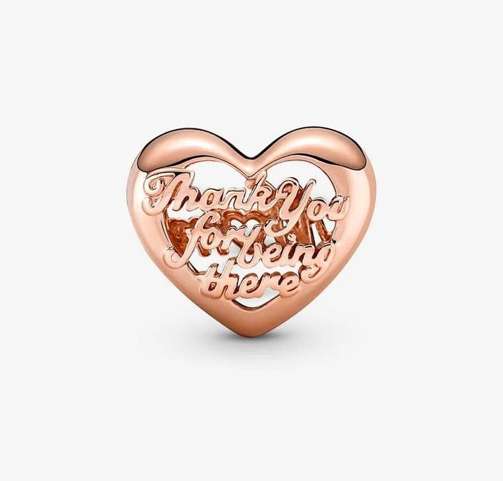 Image du produit Pandora Charm coeur Thank You Mum (Alliage métallique)