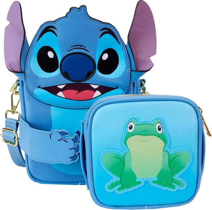 Loungefly Disney by shoulder bag Lilo & Stitch Camping Crossbuddies