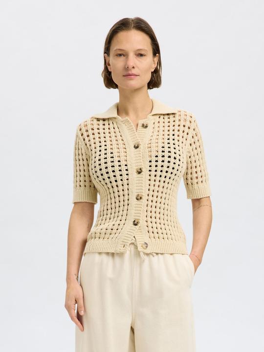 Produktbild Selected Femme Häkel-Look Strickjacke (XS)