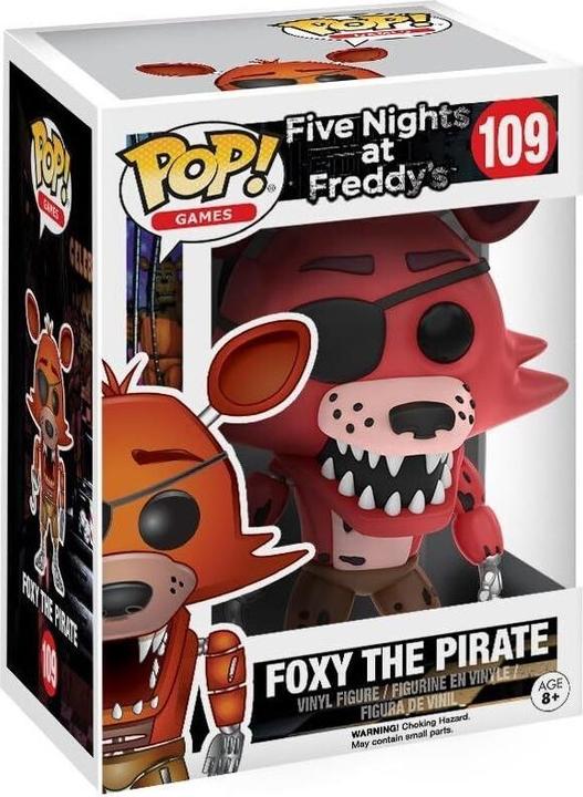 Actual product image Funko Five Nights at Freddy's: Foxy The Pirate Pop!