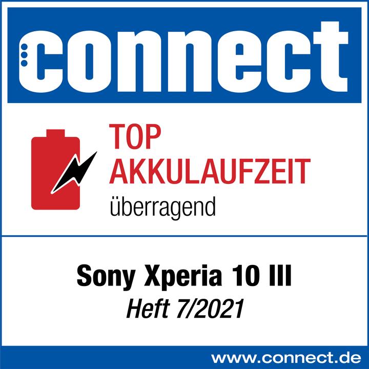 Produktbild Sony Xperia 10 III (128 GB, Black, 6", Hybrid Dual SIM, 12 Mpx, 5G)