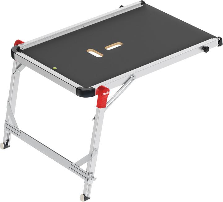 Hailo TP1, Treppenpodest, Die innovative und sichere Lösung zum Renovieren und Dekorieren im Treppenhaus (Arbeitsplattform, 93 cm)