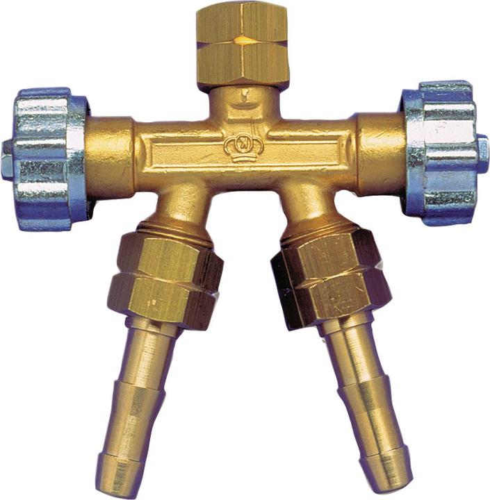 Produktbild Schweisskraft Doppelabzweigventil 3/8" links / Acetylen/Propan
