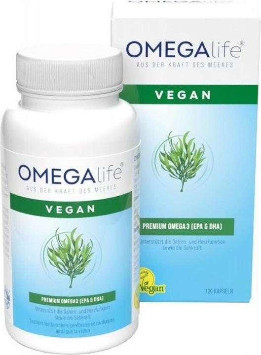 Actual product image Omega-Life Kapseln (120 Piece, Capsules, 195 g)