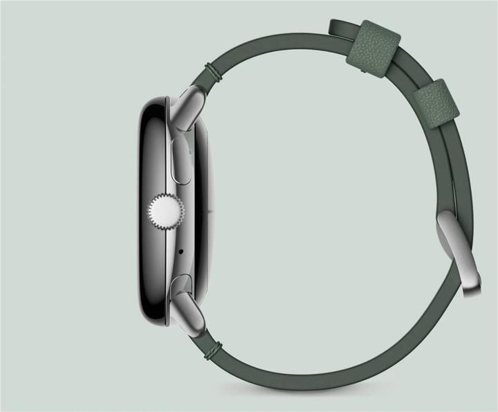 Produktbild Google Lederarmband für Pixel Watch Grösse L (Leder, Edelstahl)