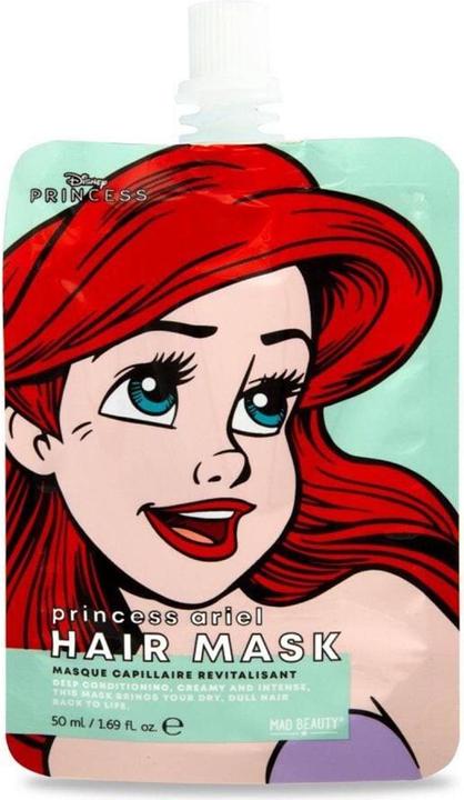 Produktbild Mad Beauty Haarmaske Disney Princess Ariel Revitalisierende (50 ml) (50 ml)
