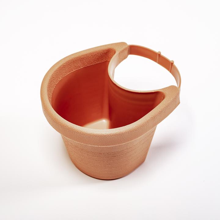 Produktbild UPP Fallrohr-Blumentopf 3er Set Pflanztopf Regenrohr Pflanzkübel (9 cm)