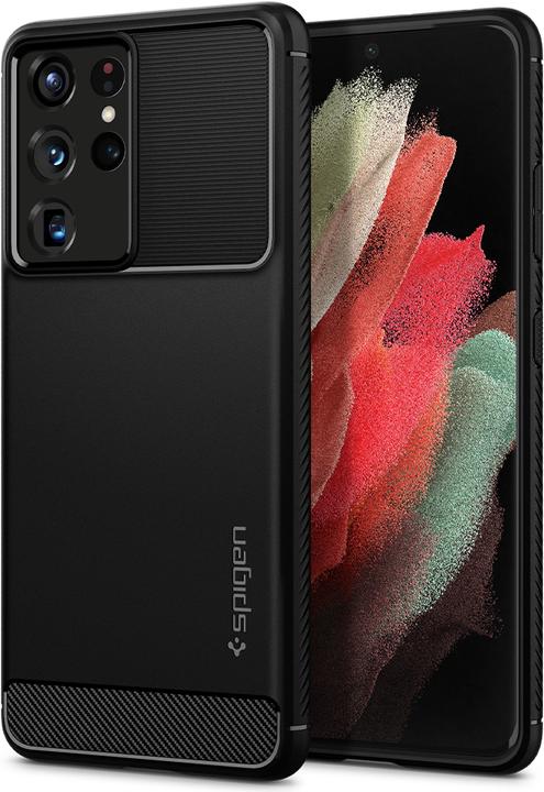Actual product image Spigen Rugged Armor (Samsung Galaxy S21 Ultra 5G)
