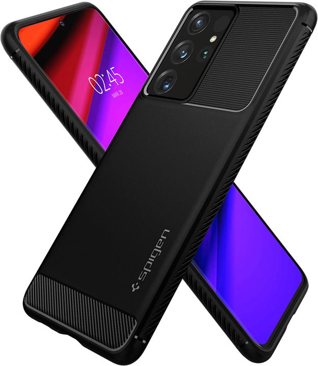 Actual product image Spigen Rugged Armor (Samsung Galaxy S21 Ultra 5G)