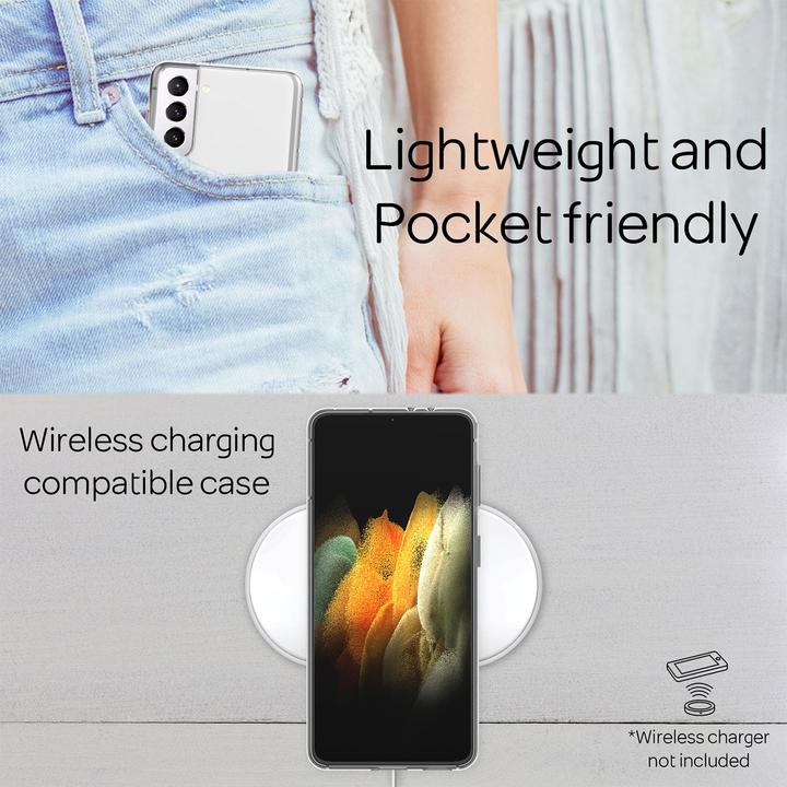 Immagine prodotto Nalia Copertura del telefono cellulare (Samsung Galaxy S21+)