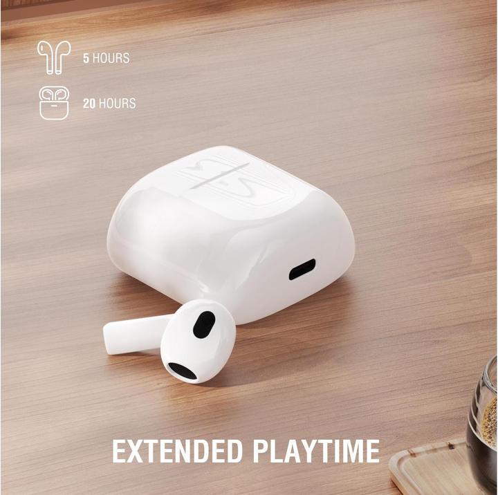 Produktbild 4smarts Bluetooth Kopfhörer SkyBuds (ANC, 25 h, Kabellos)
