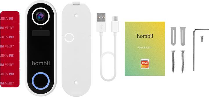 Actual product image Hombli smart doorbell (Wi-Fi)