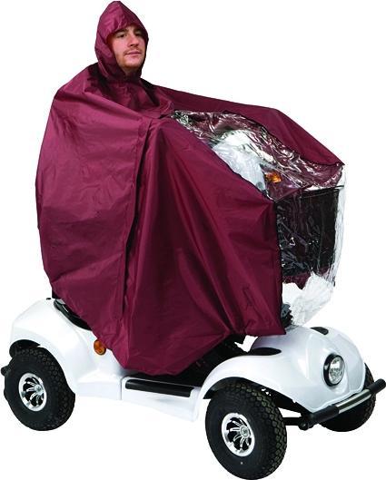 Image du produit Devilbiss Pare-pluie Drive Medical pour scooter rouge