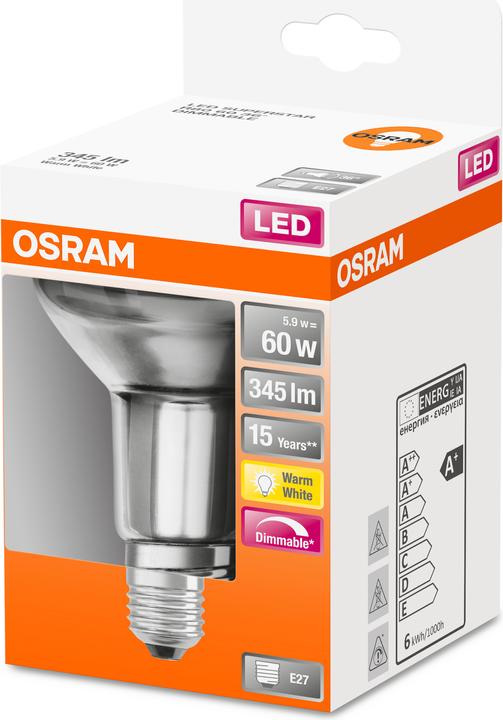 Immagine prodotto Osram Stella R80 (E27, 60 W, 345 lm, 1 x, G)