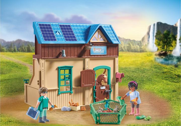 Immagine prodotto Playmobil Terapia equestre e pratica veterinaria (71352, Cavalli Playmobil della cascata)