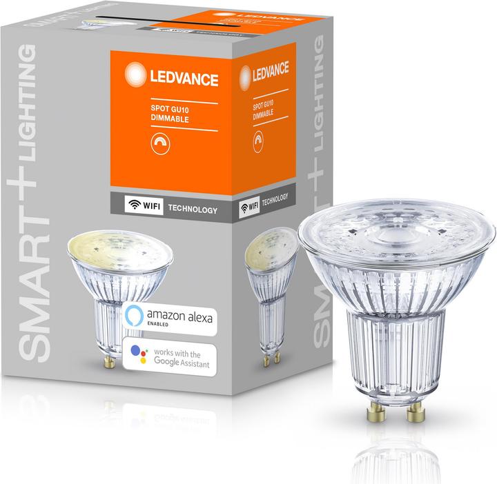 Image du produit Ledvance Smart+ Wifi Spot (GU10, 5 W, 350 lm, 1 x, G)