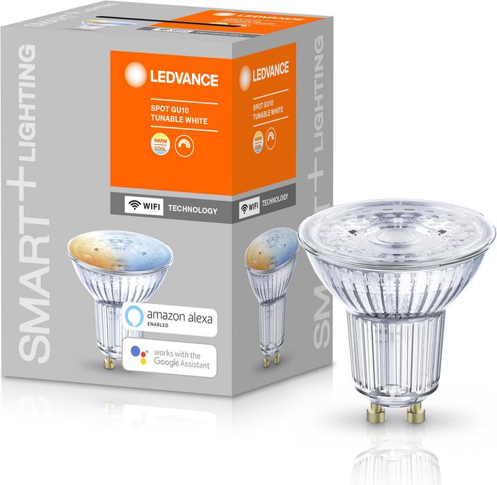 Produktbild Ledvance Smart+ Wifi Spot (GU10, 5 W, 350 lm, 1 x, G)