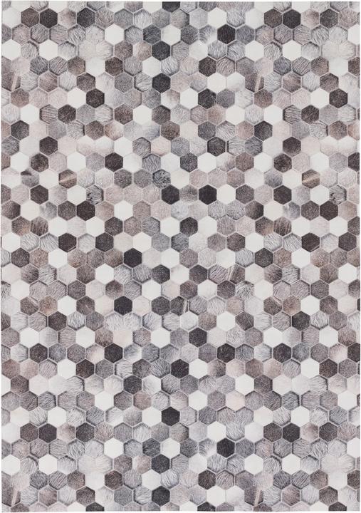 Image du produit Pergamon Fibre synthétique Patchwork fourrure animale Pixel (160 x 230 cm)