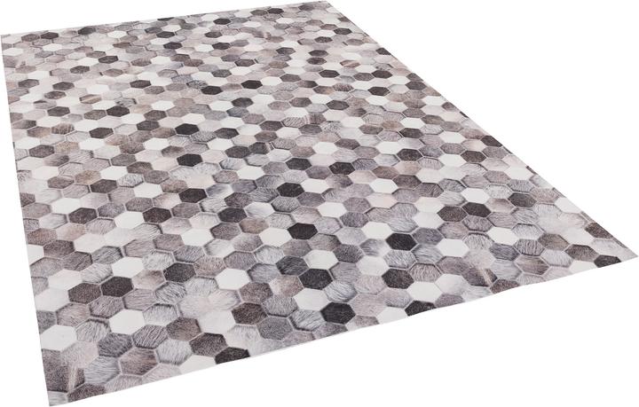 Image du produit Pergamon Fibre synthétique Patchwork fourrure animale Pixel (160 x 230 cm)