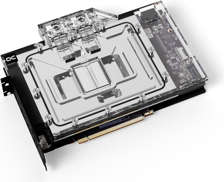 Actual product image Alphacool Ice Block Aurora Geforce RTX 4090 Strix + TUF with Backplate