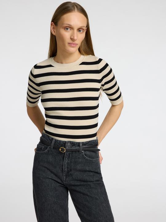 Actual product image Selected Femme Ribbed knit top (L)