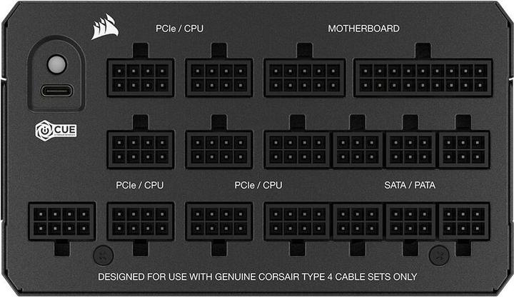 Image du produit Corsair HXi Series (2025), HX1500i, 1500 Watt, 80 PLUS Platinum, C20 Version (1500 W)