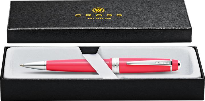 Actual product image Cross Twist action biros Bailey Light gift box coral lacquer (Coral, 1 x)