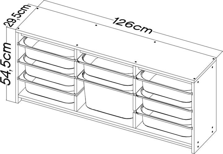 Actual product image Homitis Sidel Multi Purpose Cabinet