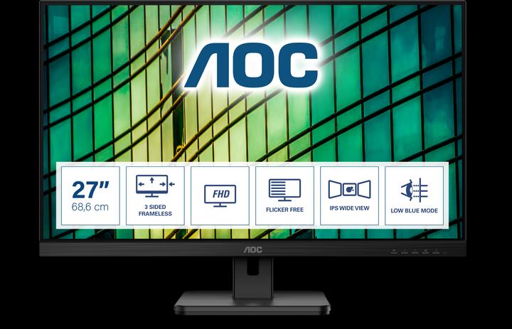 Actual product image AOC 27E2QAE (1920 x 1080 pixels, 27")