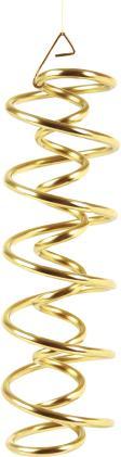 Actual product image Berk DNA spiral, brass, 17 cm high