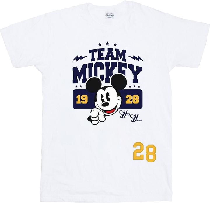 Actual product image Disney Boys Mickey Mouse Team Mickey T-Shirt (140, 146)