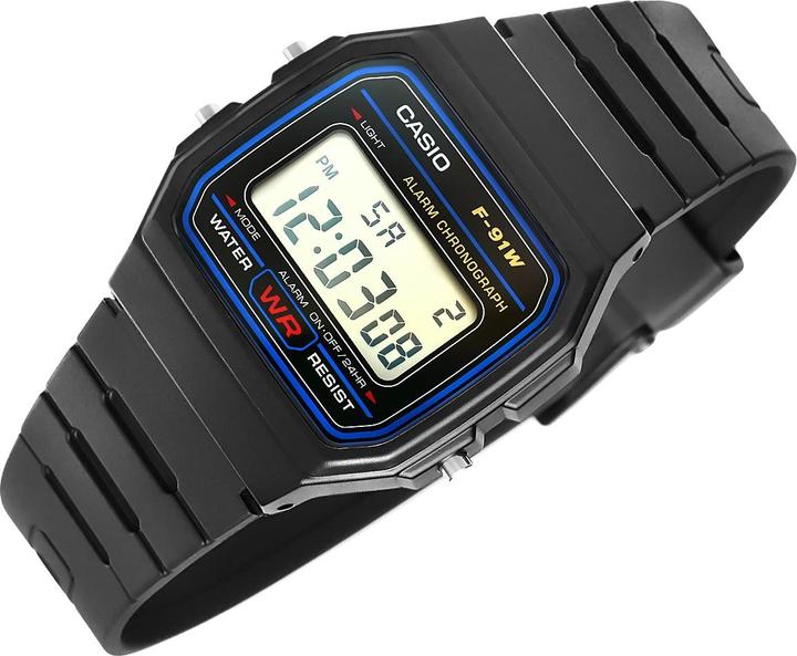 Actual product image Casio F-91w-1yer (Digital watch, 33.20 mm)