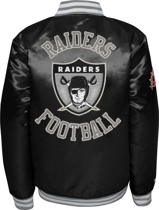 Immagine prodotto Mitchell & Ness M&N Giacca in raso pesante - NFL Oakland Raiders - M (M)