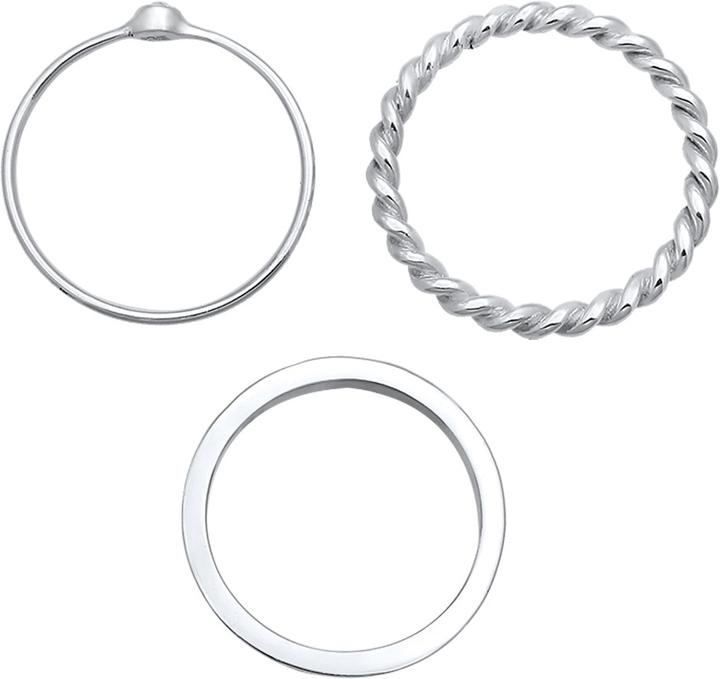 Actual product image Elli Set solitaire (58, 925 Silver)