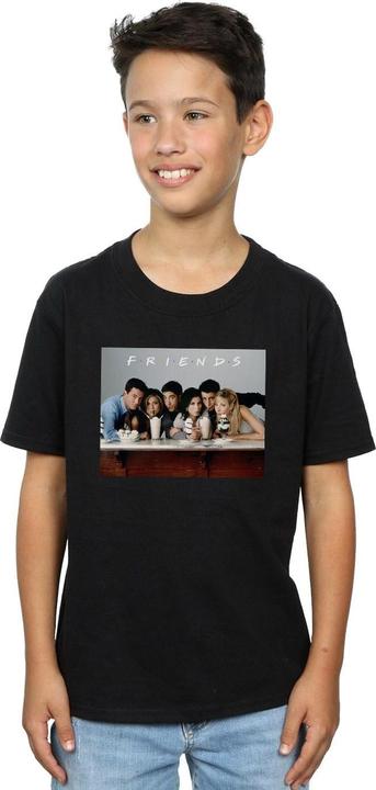 Immagine prodotto Friends Group Photo Milkshakes Maglietta Ragazzi (140, 146)