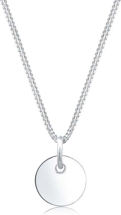 Immagine prodotto Elli Plättchen Anhänger (925 Argento, 45 cm)