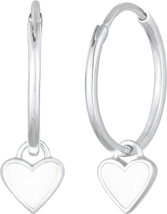Immagine prodotto Elli Creolen Herz Symbol Hänger (925 Argento)