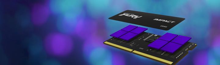 Actual product image Kingston FURY Impact (1 x 16GB, 4800 MHz, DDR5 RAM, SO-DIMM)
