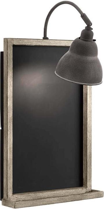 Elstead Lighting Chalkboard Wandleuchte E27 Verwittertes Zink (E27)