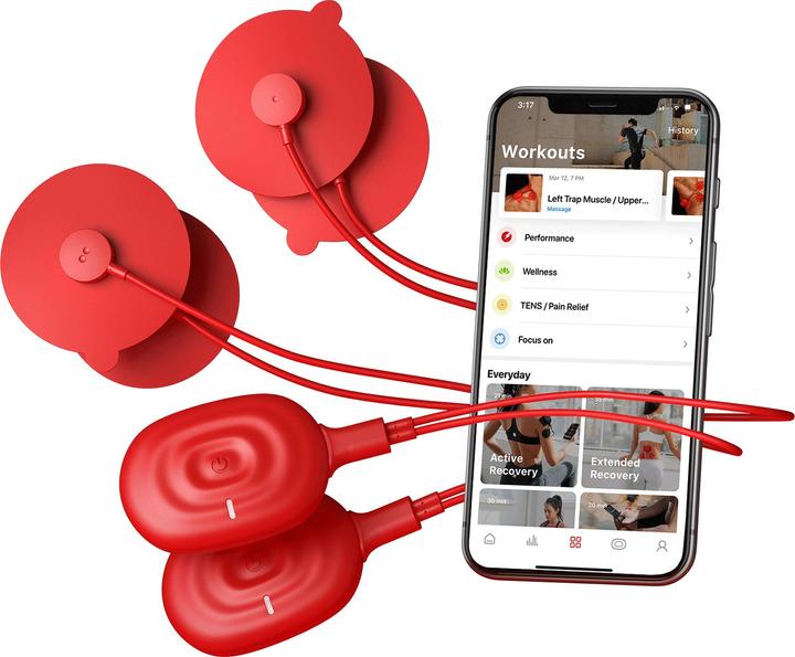Produktbild Therabody Power Dot DUO RED 2.0