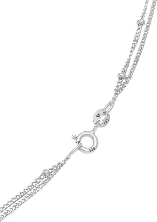 Produktbild Elli Layer Y-Kette Plättchen (925 Silber, 45 - 48 cm)